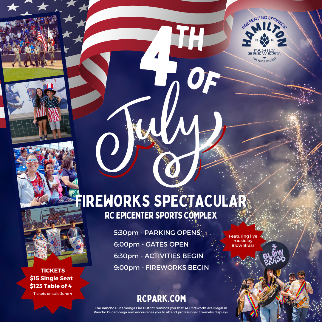 Rancho Cucamonga 4th Of July Fireworks 2024 Schedule Bunny Hortensia